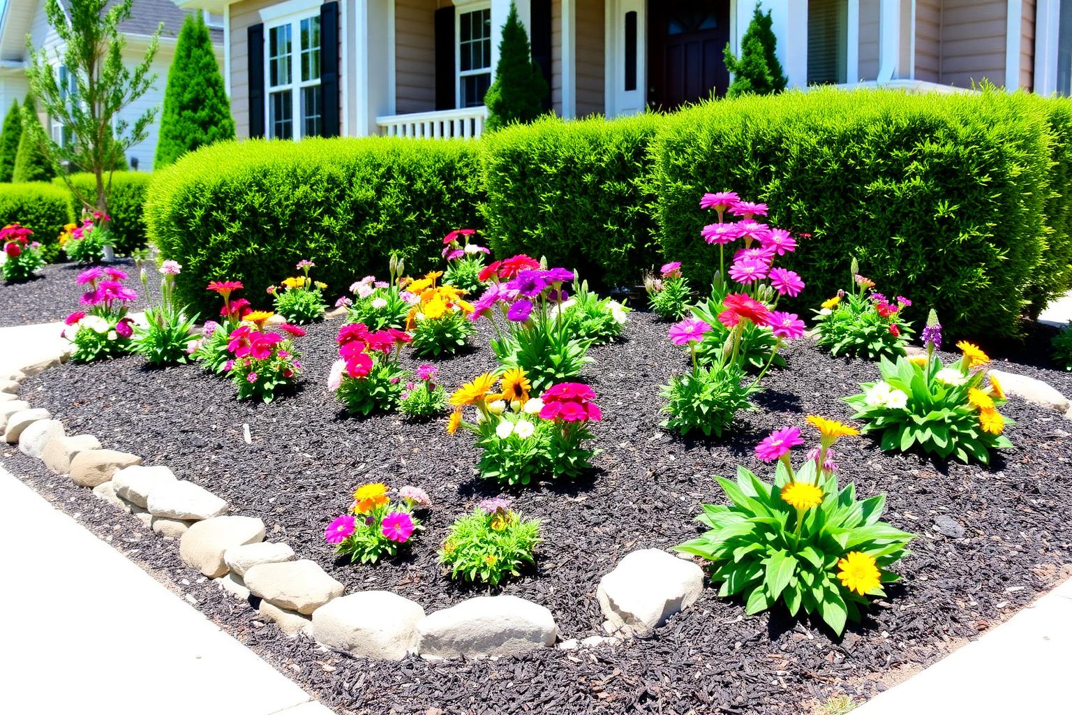 Flower Beds & Landscaping