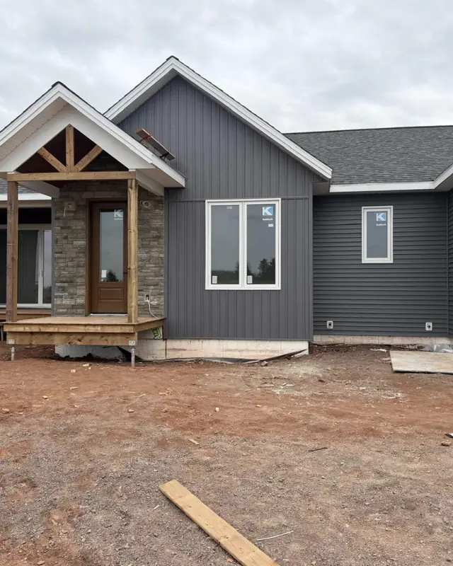 Your photo: New home, no landscaping yet (New Glasgow)